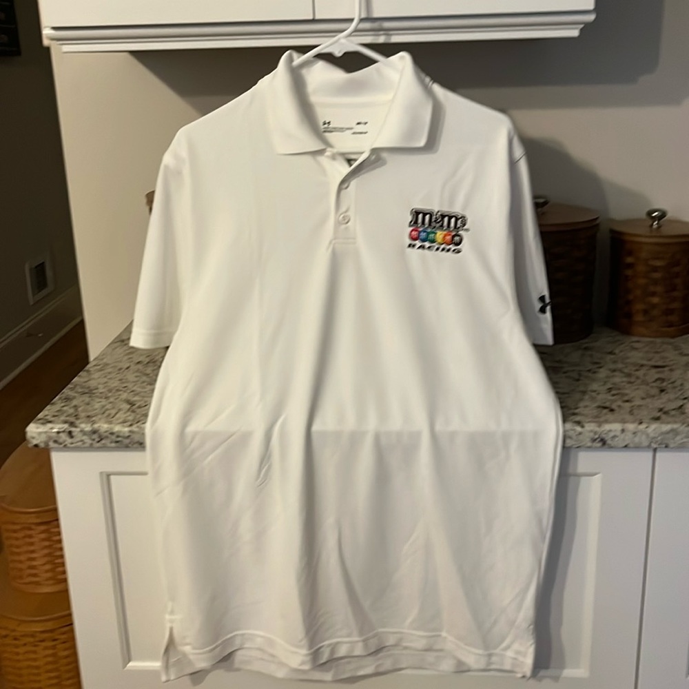 Heat guard, M&Ms, number 18 racing shirt